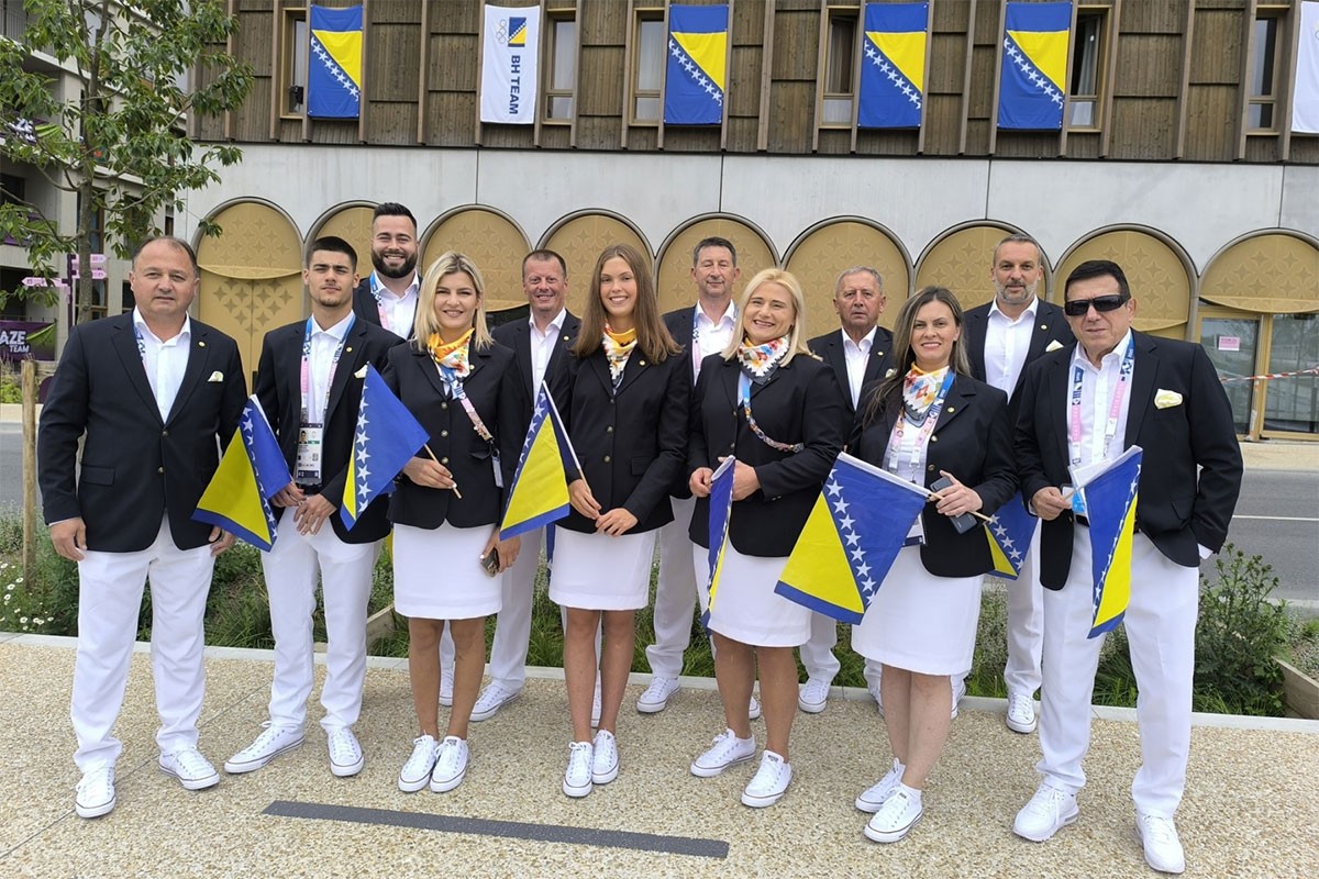 Olimpijski tim BiH spreman za svečanu ceremoniju u Parizu