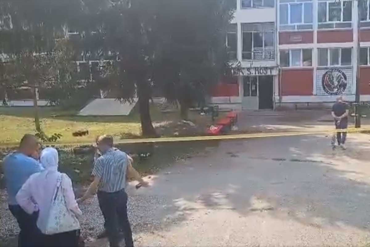 Pogledajte video iz škole u Sanskom Mostu gdje se desilo krvoproliće (VIDEO)