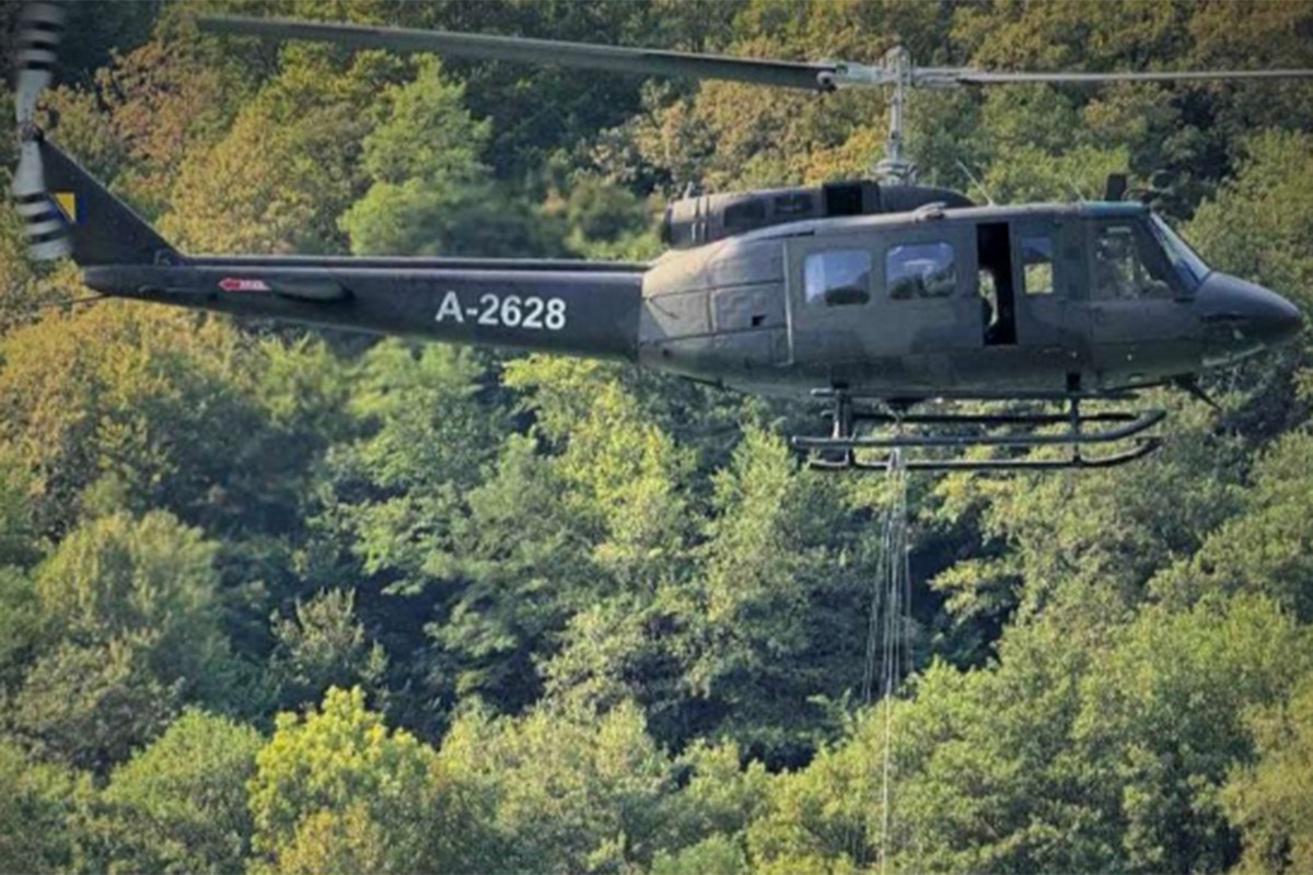 Potvrđeno "Nezavisnim": Pao helikopter Oružanih snaga BiH