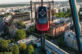 Automobilski bungee skok: Nissan Qashqai letio sa 65 metara (VIDEO)