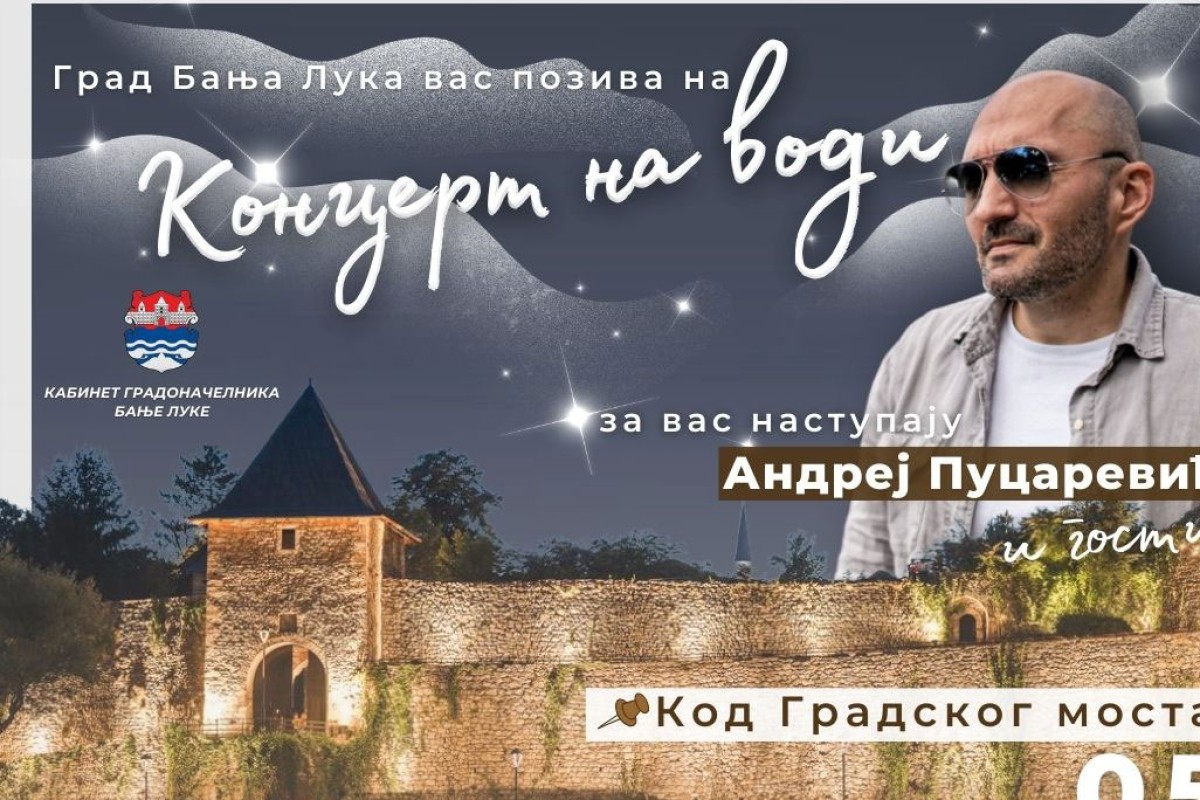 Koncert na vodi u Banjaluci