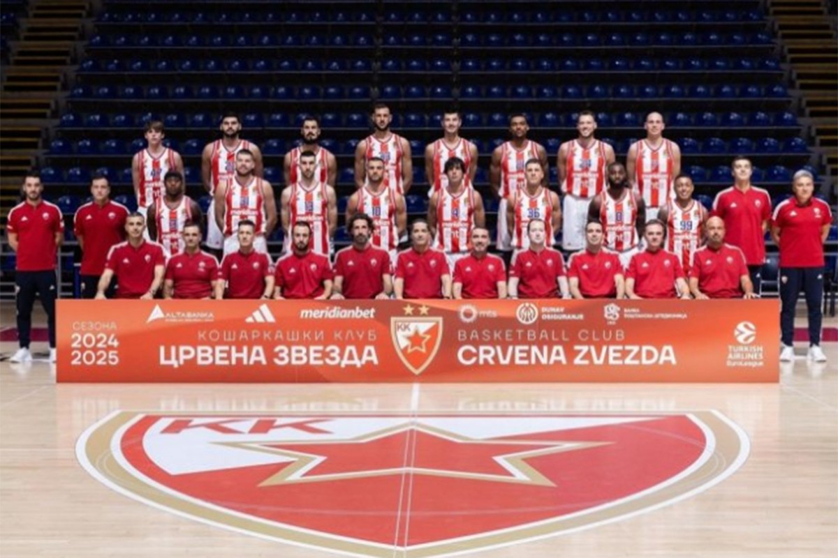 Košarkaški klub Crvena zvezda predstavio tim za novu sezonu