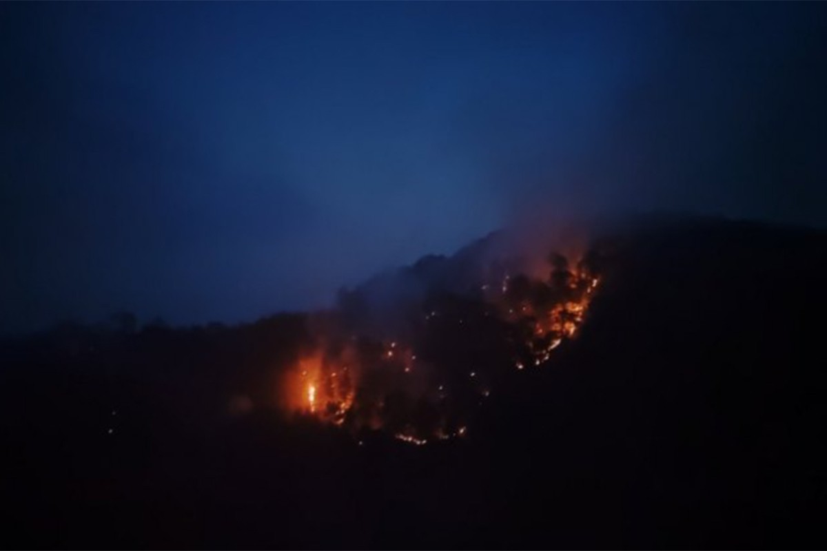 Situacija na požarištima u NP Drina i dalje ozbiljna