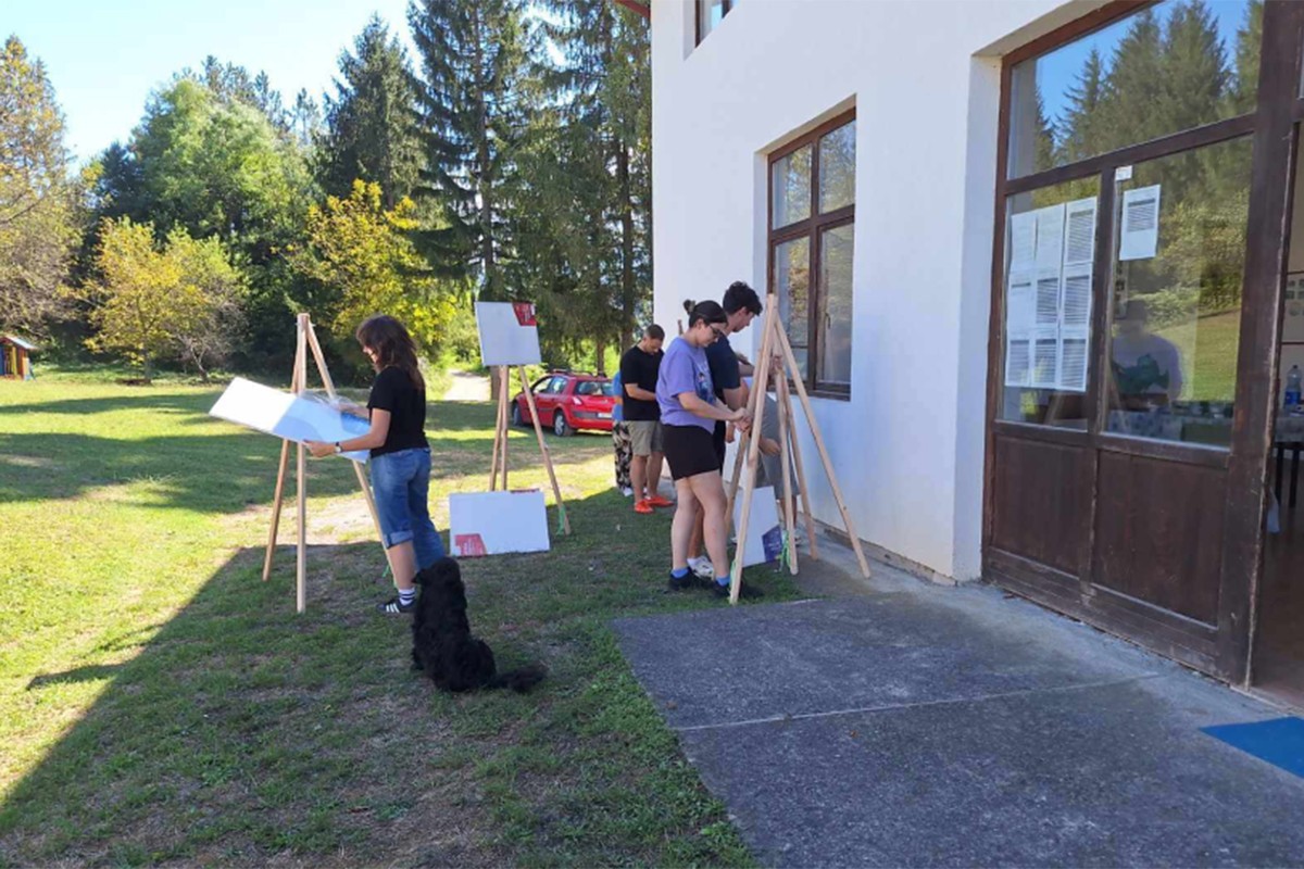 Počela likovna kolonija "Orlovi rano lete"