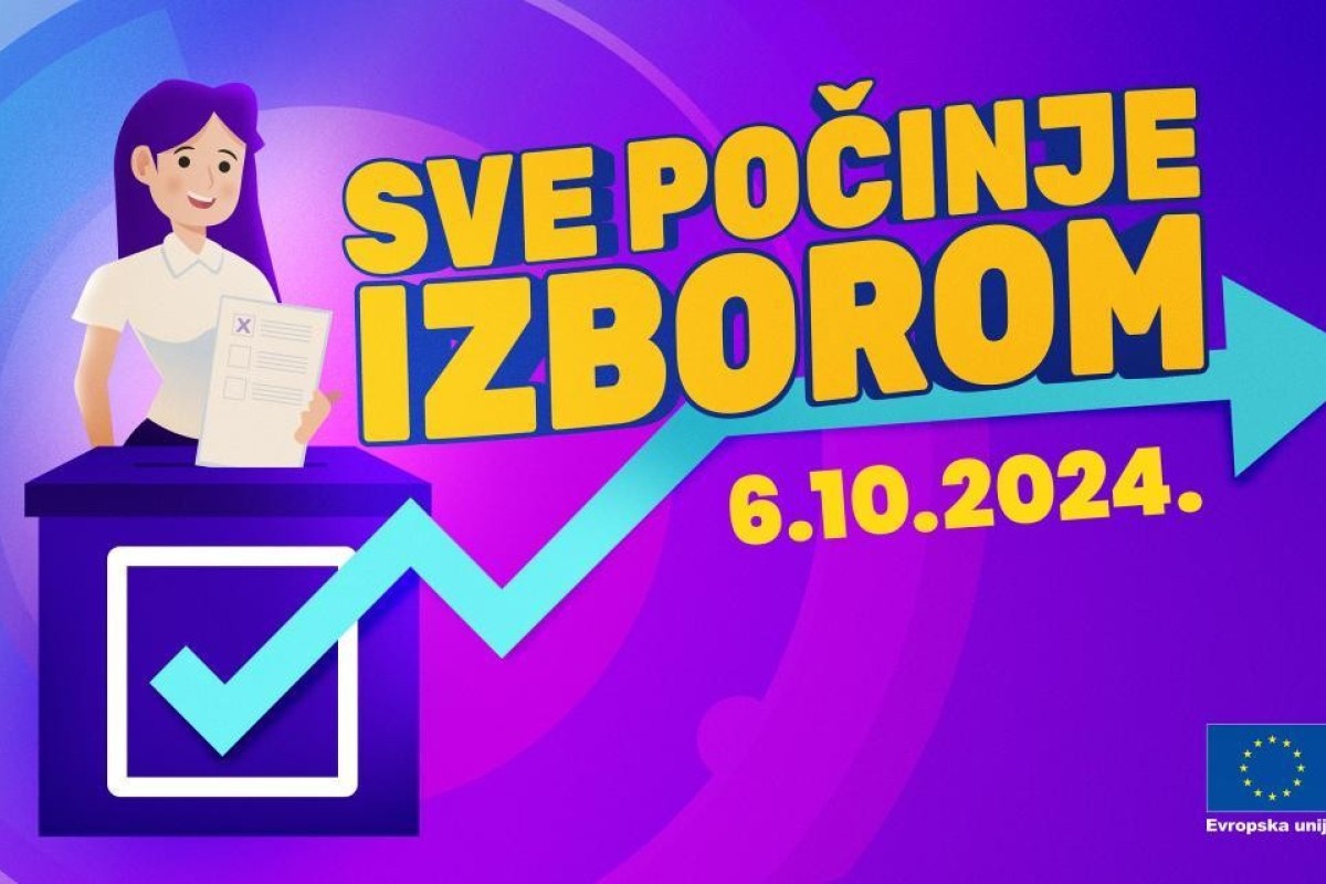 Delegacija EU pokreće kampanju "Sve počinje izborom"