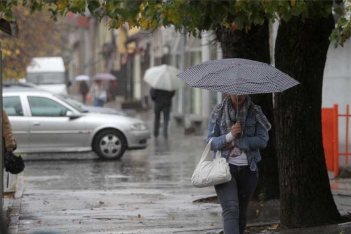 Naglo zahlađenje sa jačim padavinama