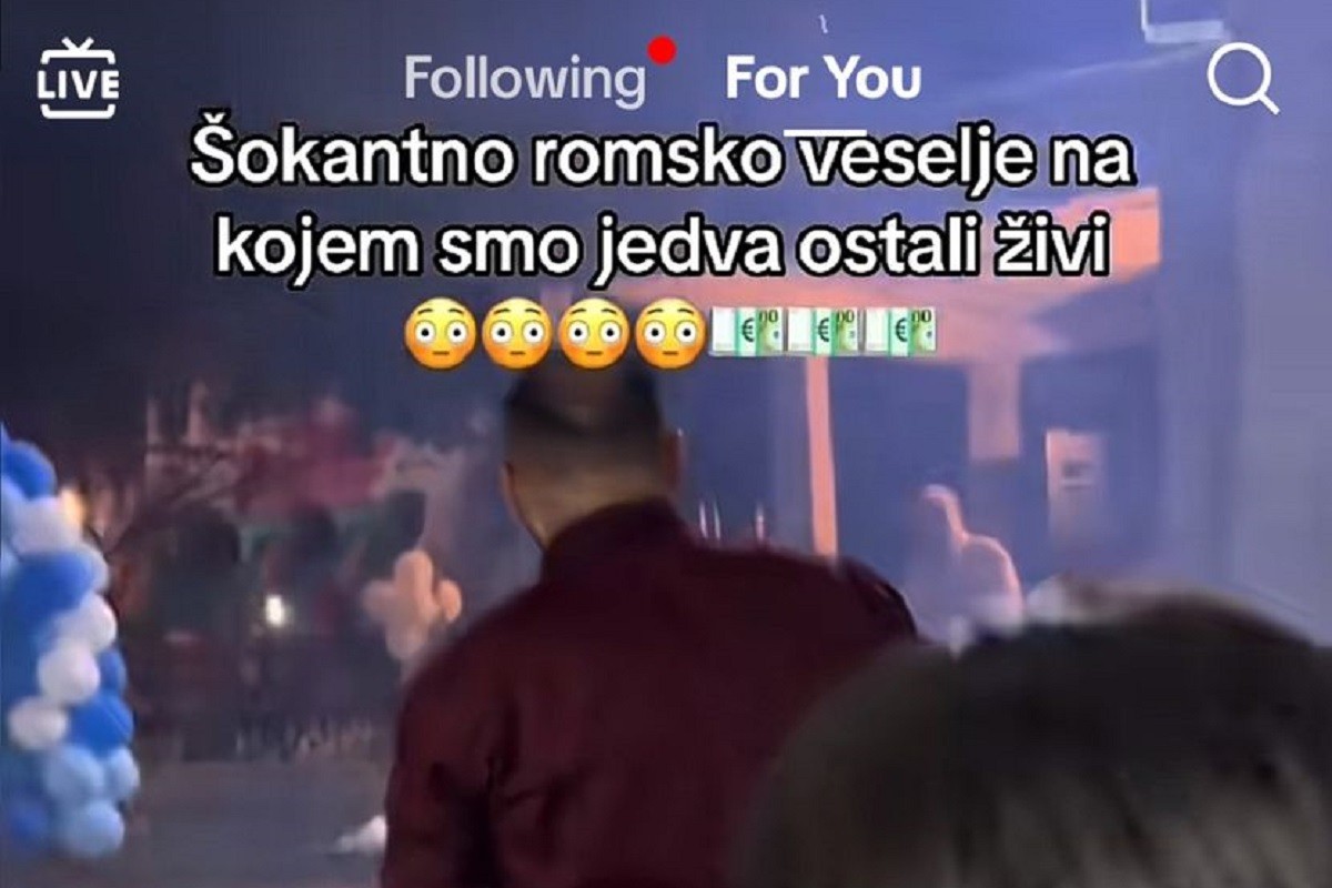 Voditelj jedva ostao živ na romskom veselju