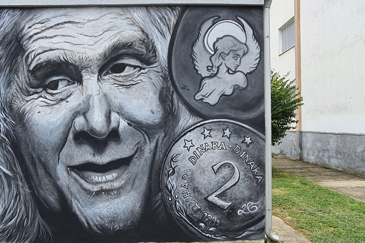 Oslikan mural Bore Đorđevića