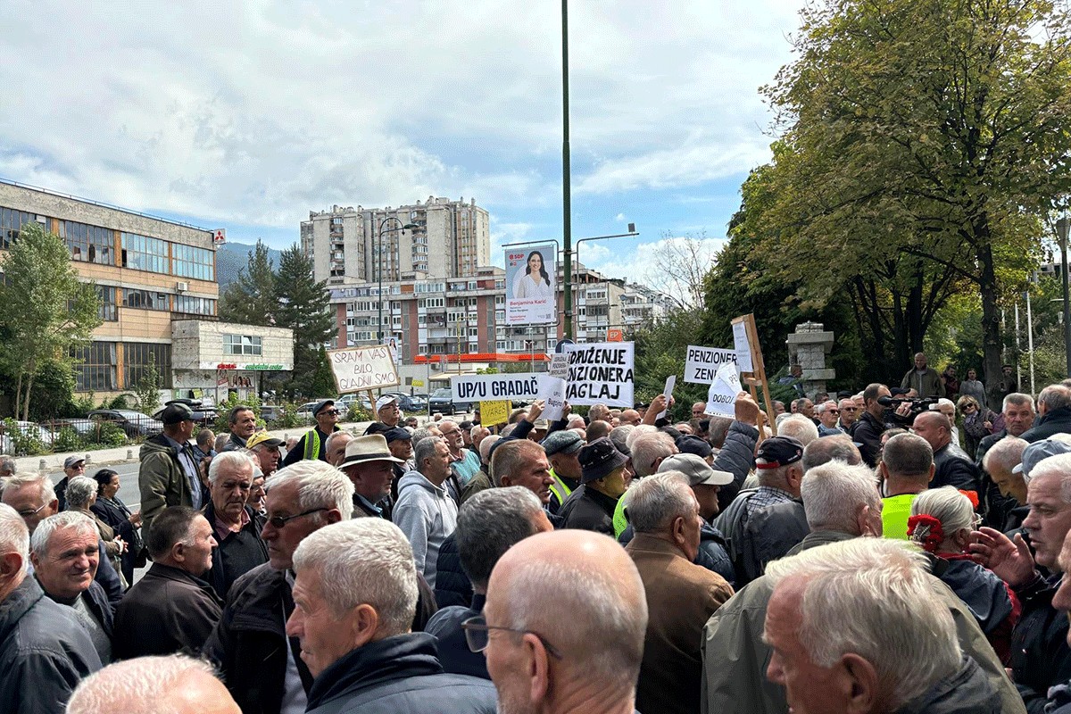 Protest penzionera u FBiH ipak upitan