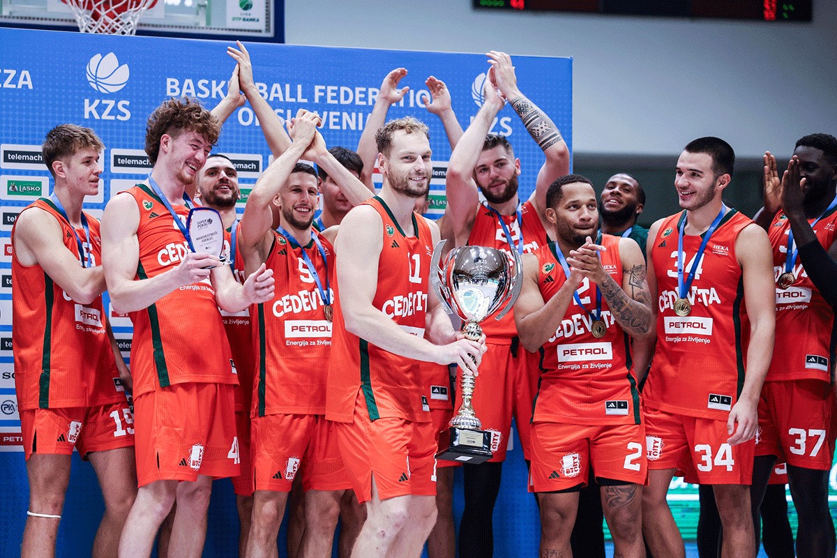 Cedevita Olimpija uzela prvi trofej u sezoni