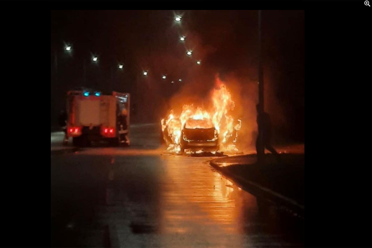 Gorjeli automobili u Doboju i Istočnom Sarajevu (VIDEO)