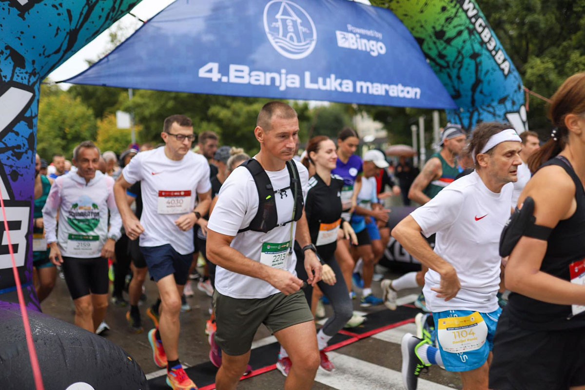 Banjaluka u znaku trčanja: Maraton privukao sportiste iz raznih zemalja