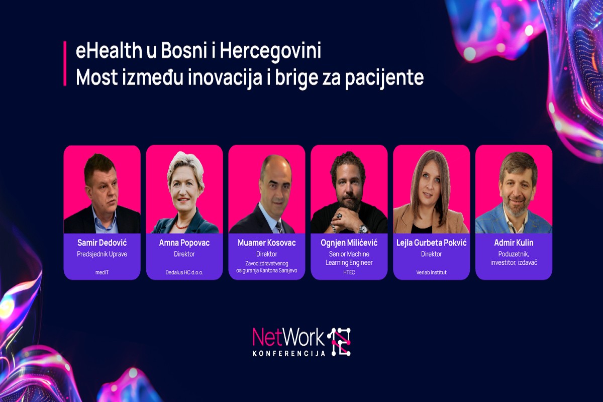 eHealth u BiH - most između inovacija i brige za pacijente na NetWork 12 konferenciji