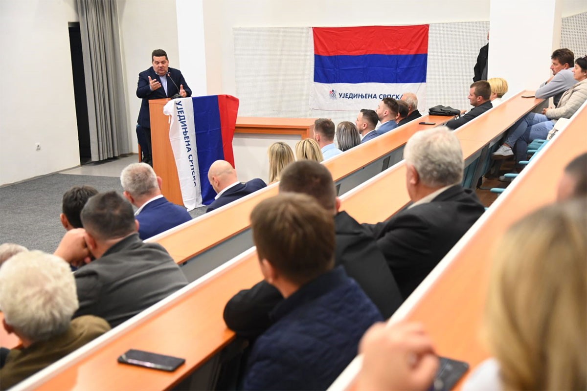 Stevandić: Ujedinjena Srpska će uduplati izborni rezultat u Novom Gradu