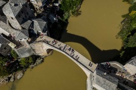 Stravične posljedice poplava: Neretva u Mostaru promijenila boju (VIDEO)