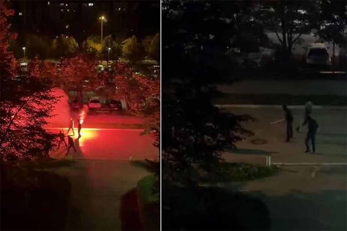 Incident u Sarajevu: Sukobile se dvije grupe mladića (VIDEO)