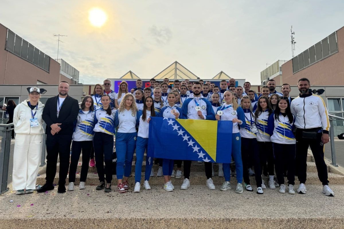 Tri medalje za BiH: Anes Bostandžić i Marina Kurteš viceprvaci svijeta