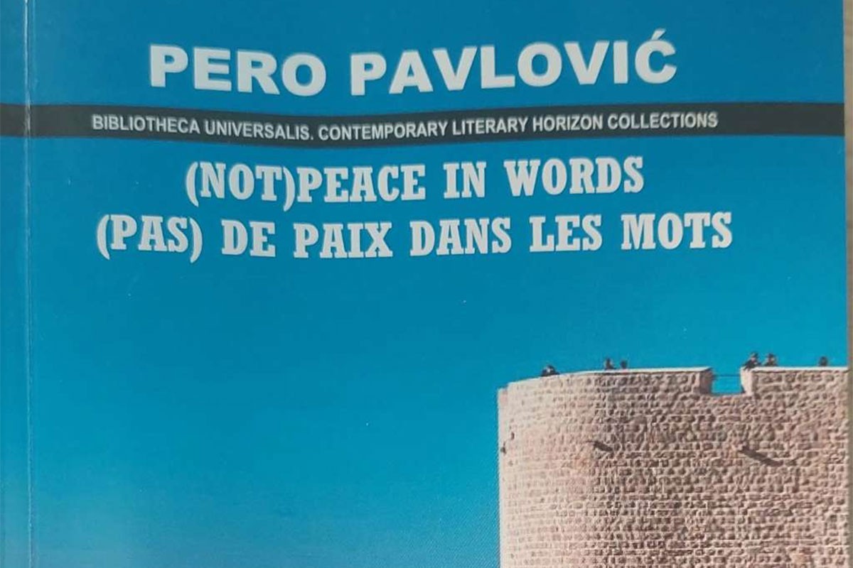 Zbirka pjesama "(Ne)mir u riječima" Pere Pavlovića objavljena u Rumuniji