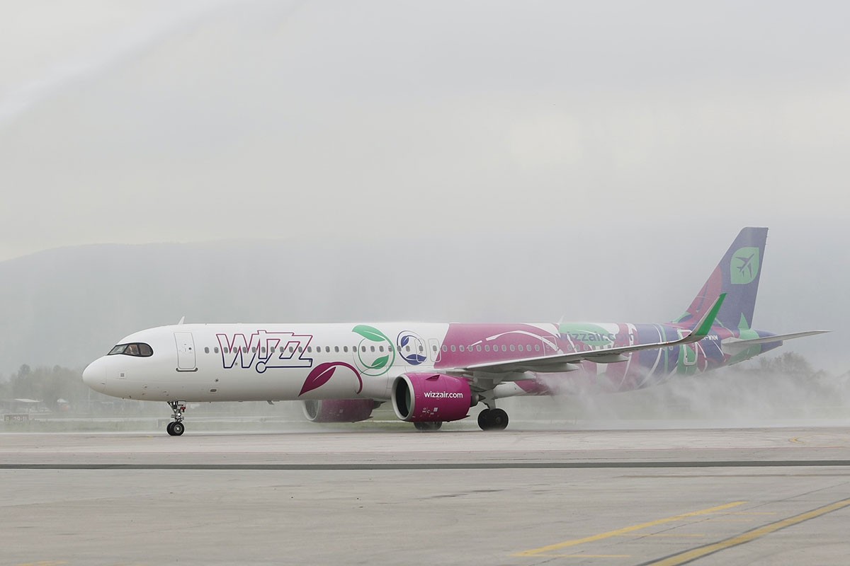 Wizz Air uspostavio redovnu avio-liniju između Rima i Sarajeva