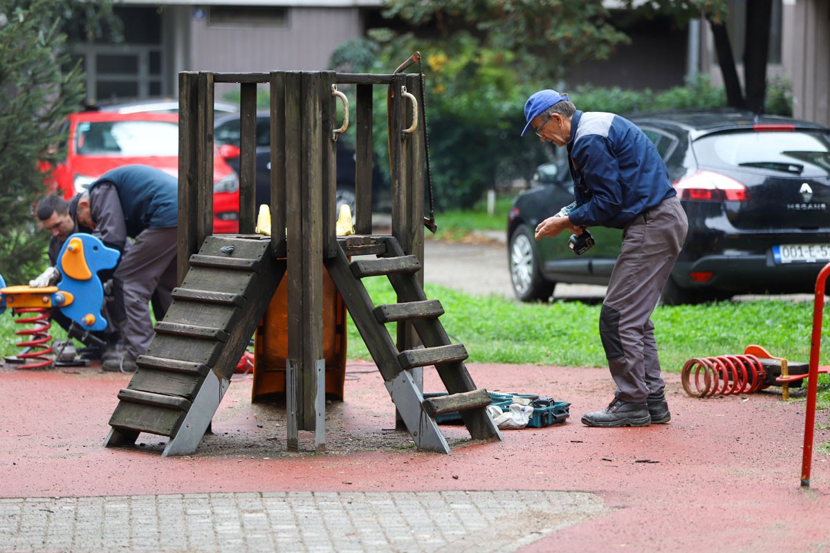 Obnova igrališta u Lorkinom naselju u Banjaluci