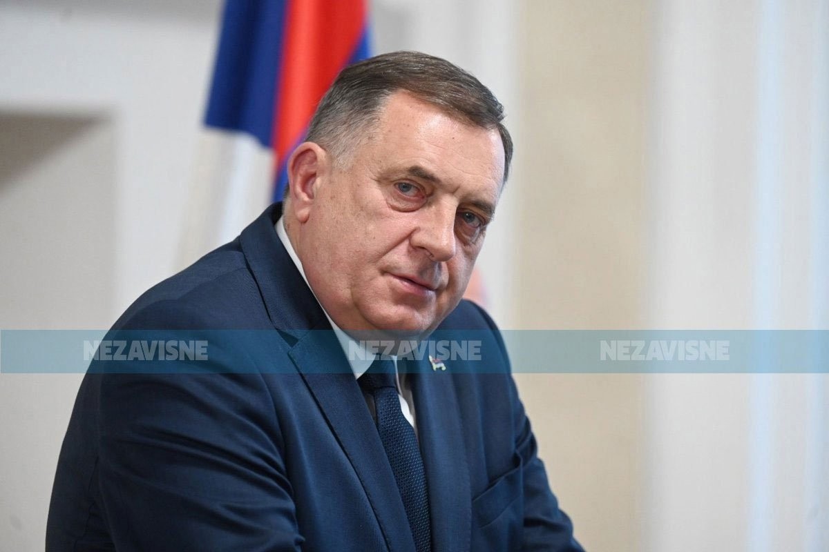 Dodik o protestu u Novom Sadu: Ne smije da preraste u vandalizam