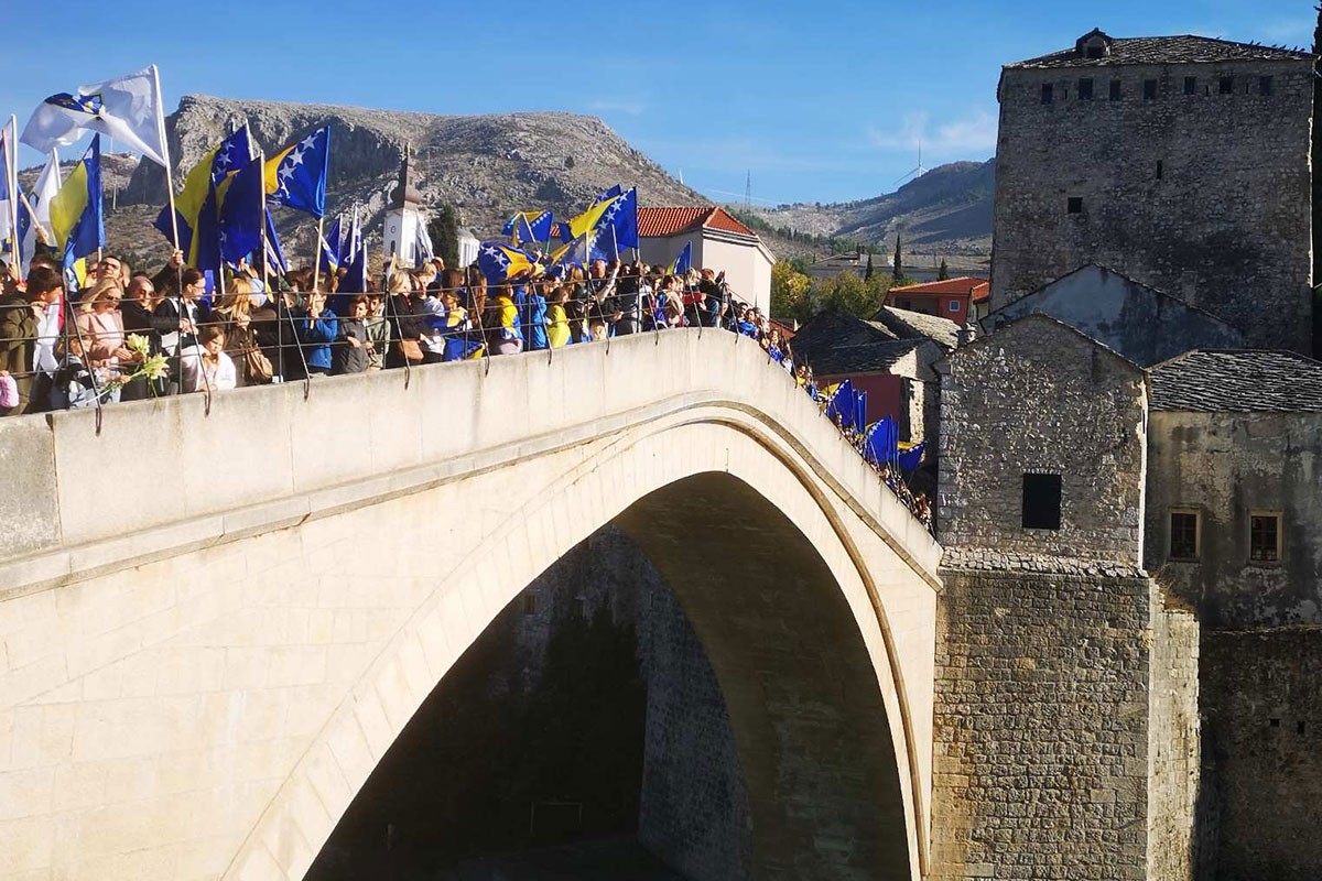 Obilježena godišnjica ruđenja Starog mosta