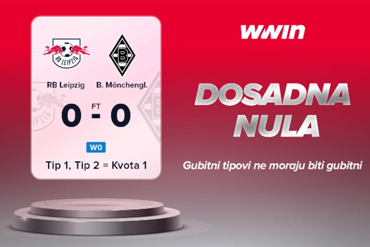 Uz WWIN-ovu Dosadnu Nulu, nema gubitka na 0:0!