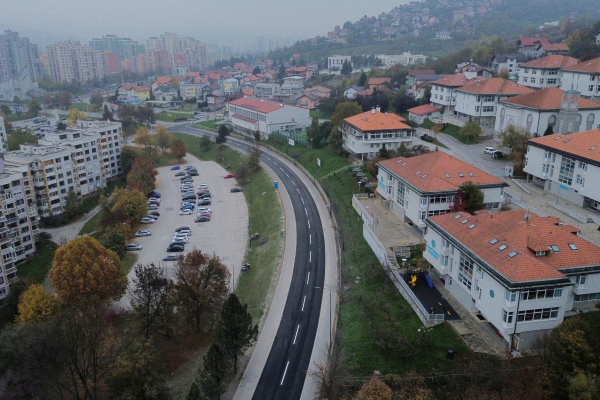 Obnovljena ulica Olimpijska: Večeras će biti otvorena za saobraćaj