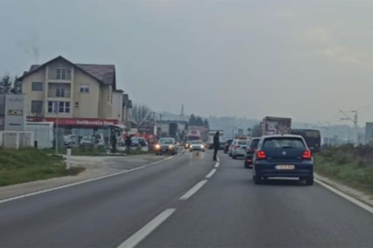 Nezgoda u Hadžićima, pješak u bolnici