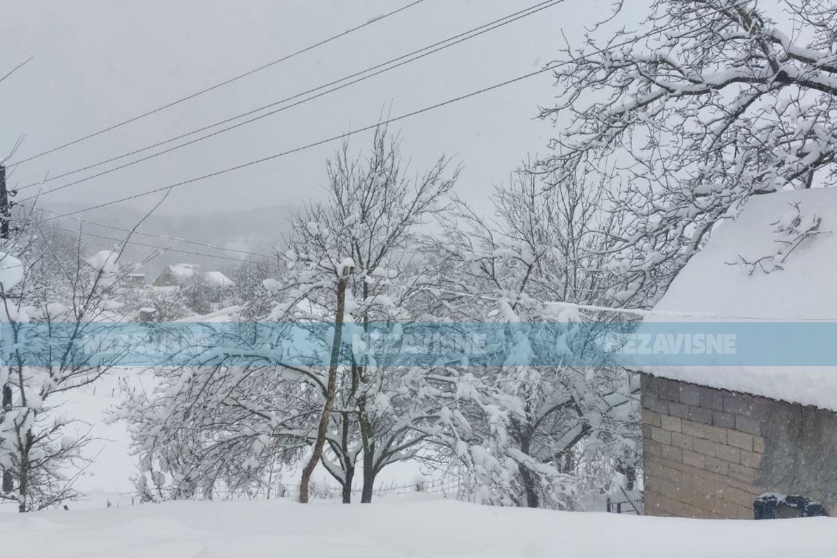 Više gatačkih sela bez struje zbog nevremena