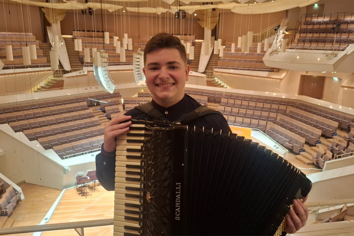 Đorđe Perić nastupio u Berlinskoj filharmoniji