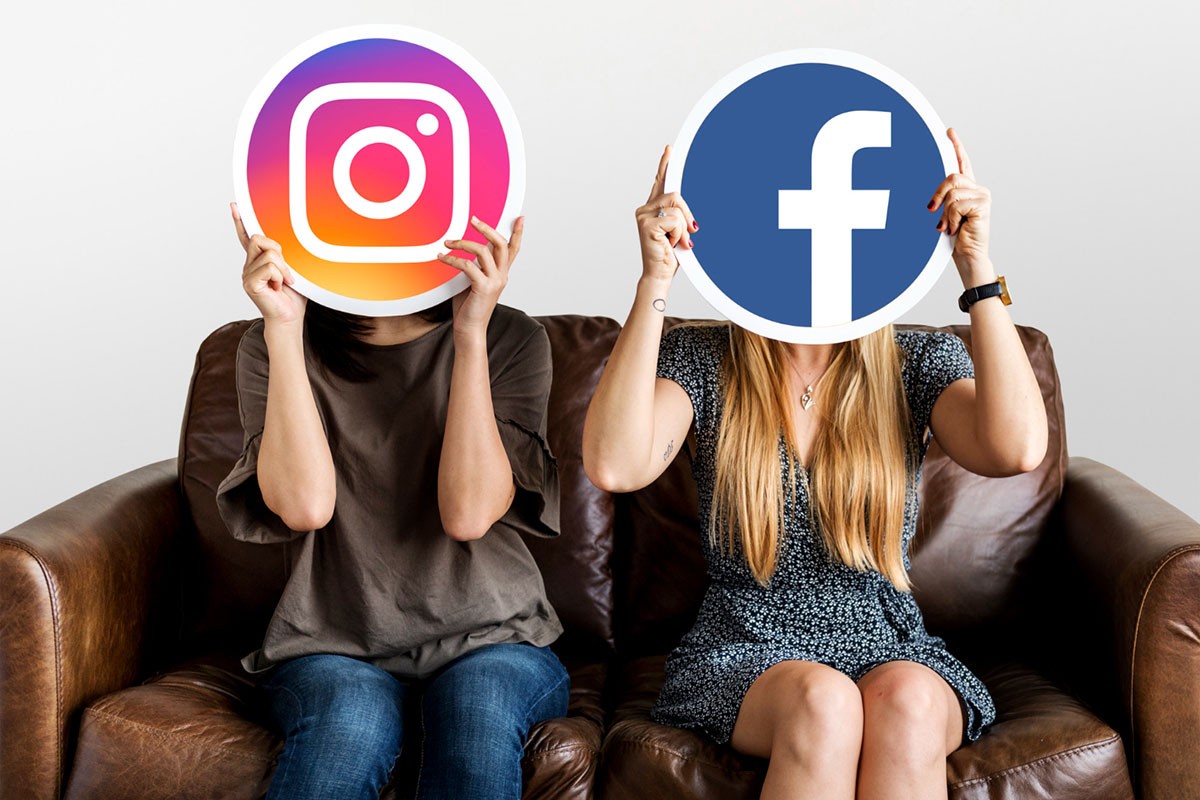 Pali Instagram i Facebook?