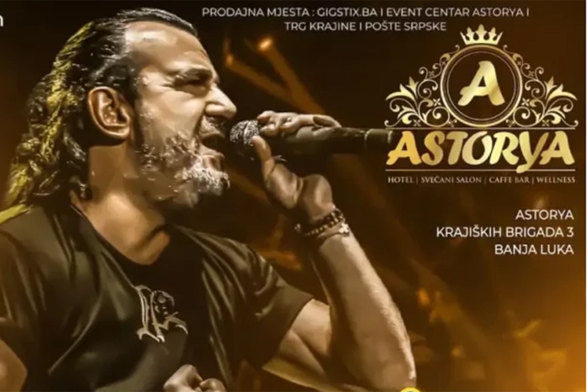 Koncert Ace Lukasa u Banjaluci 7. marta