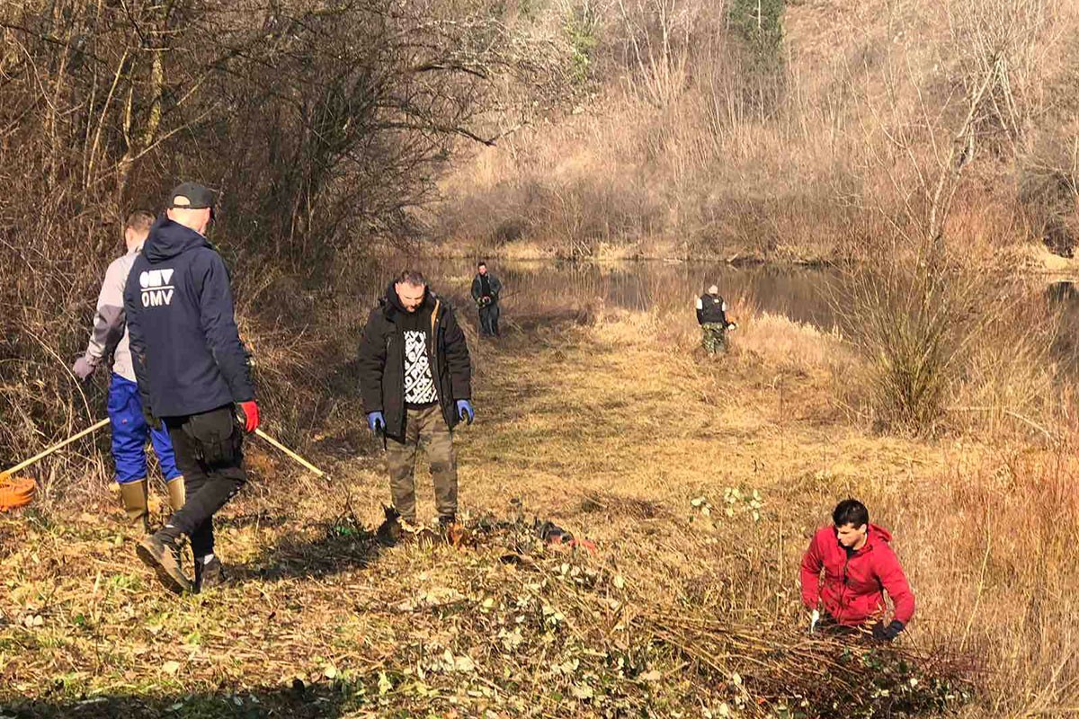 Ribolovci uredili izletište na obalama Dabra