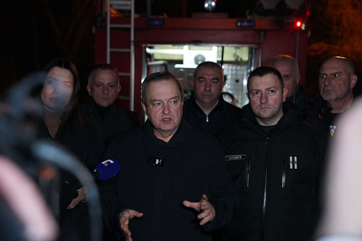 Oglasio se Dačić nakon izlivanja sumporne kiseline iz prevrnutog vagona (FOTO)