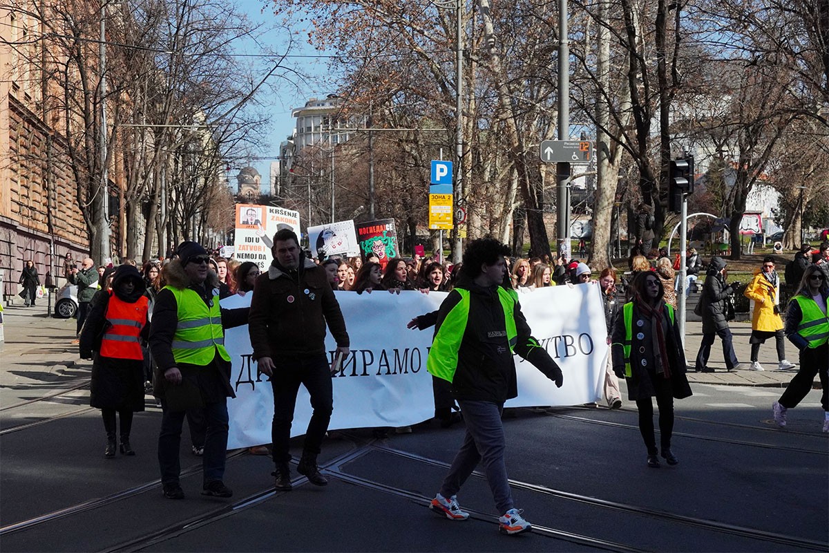 Studentski marš za Kragujevac, druga etapa