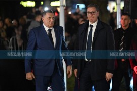 Dodik se sastaje sa Vučićem u Beogradu