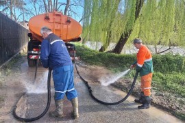 Peru se poplavljene ulice u Banjaluci