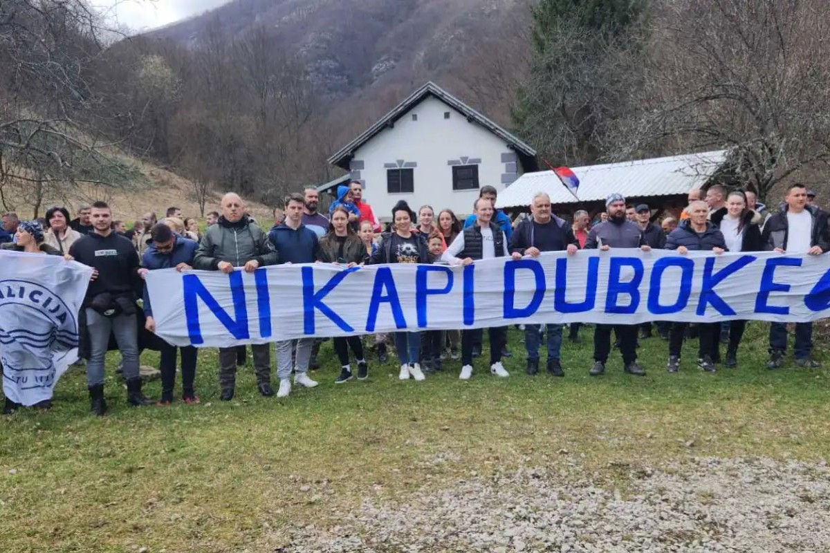 Mještani će tijelima braniti rijeku Duboku