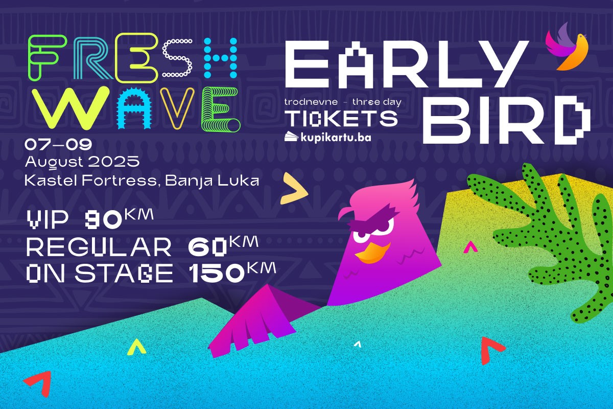 "Freshwave": Počela prodaja trodnevnih Early Bird ulaznica za festivalski spektakl
