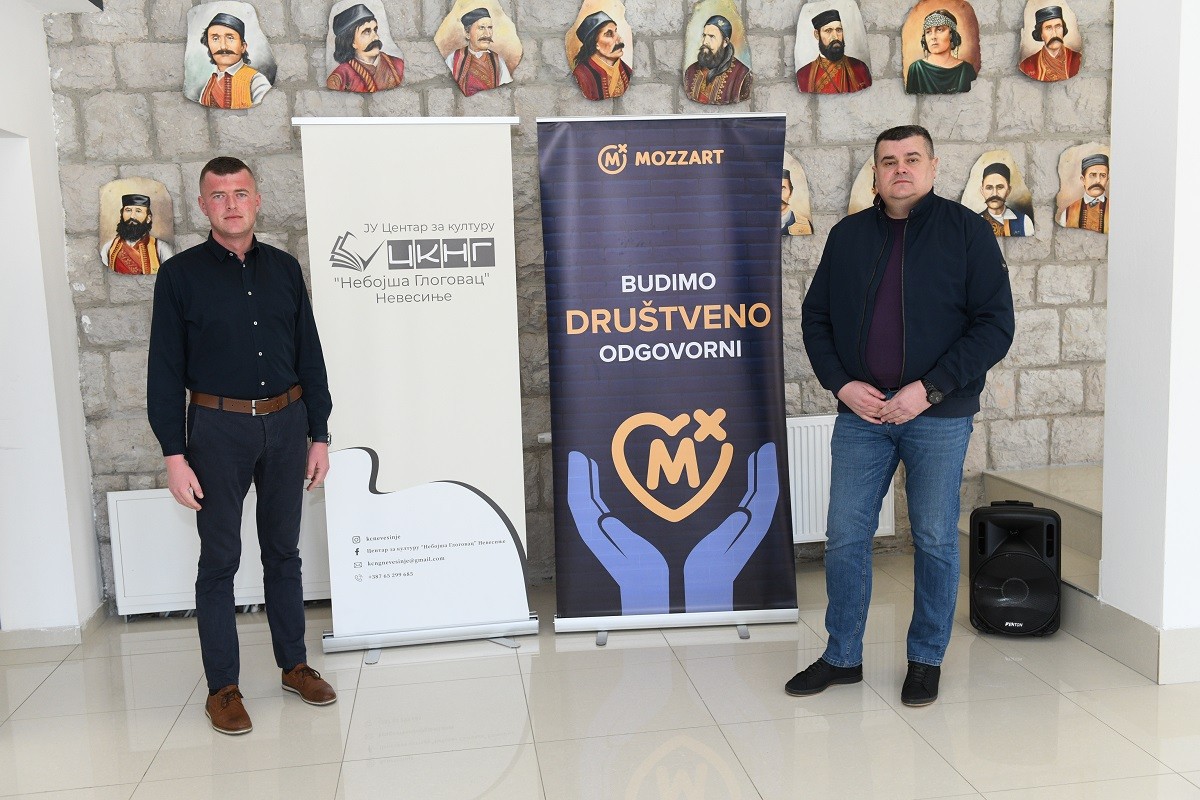 Mozzart uz Centar za kulturu "Nebojša Glogovac" u Nevesinju