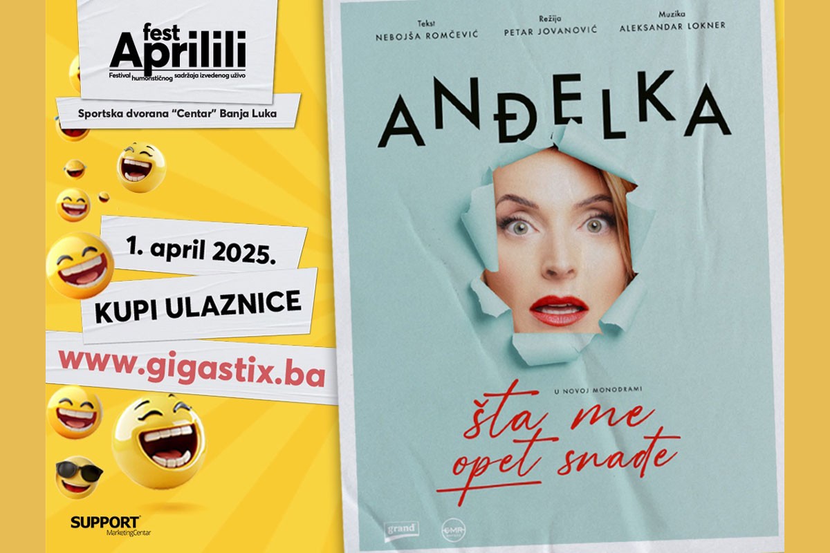 "Šta me opet snađe" na "Aprilili Festu": Ima li života poslije razvoda?