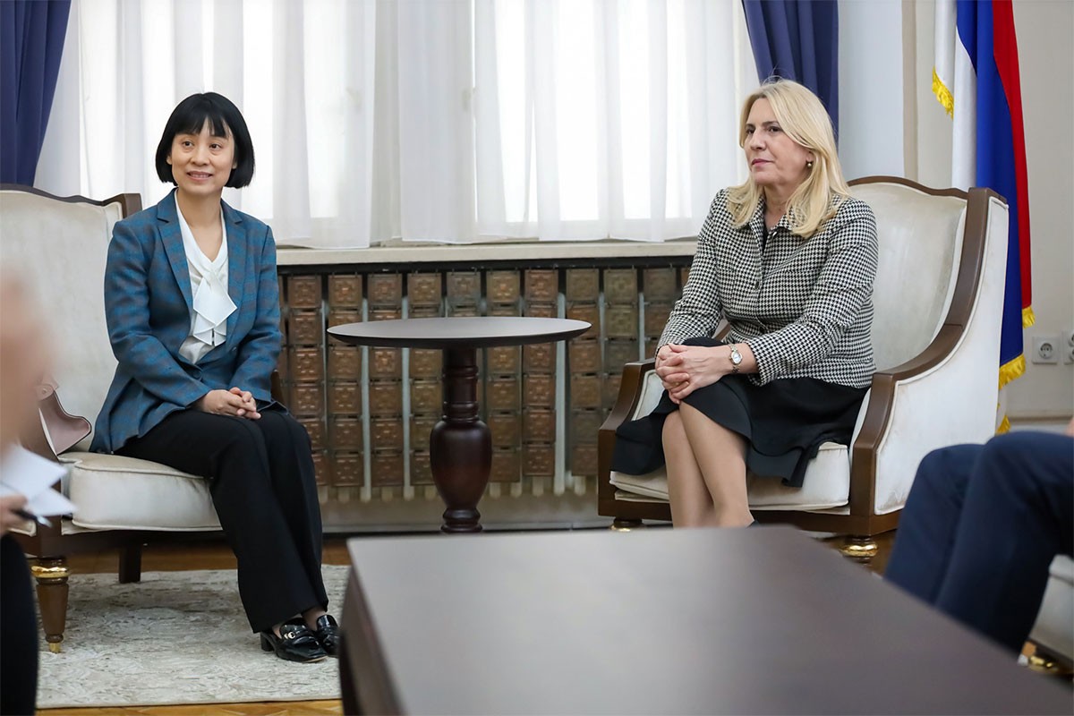 Cvijanovićeva razgovarala sa ambasadorom Kine