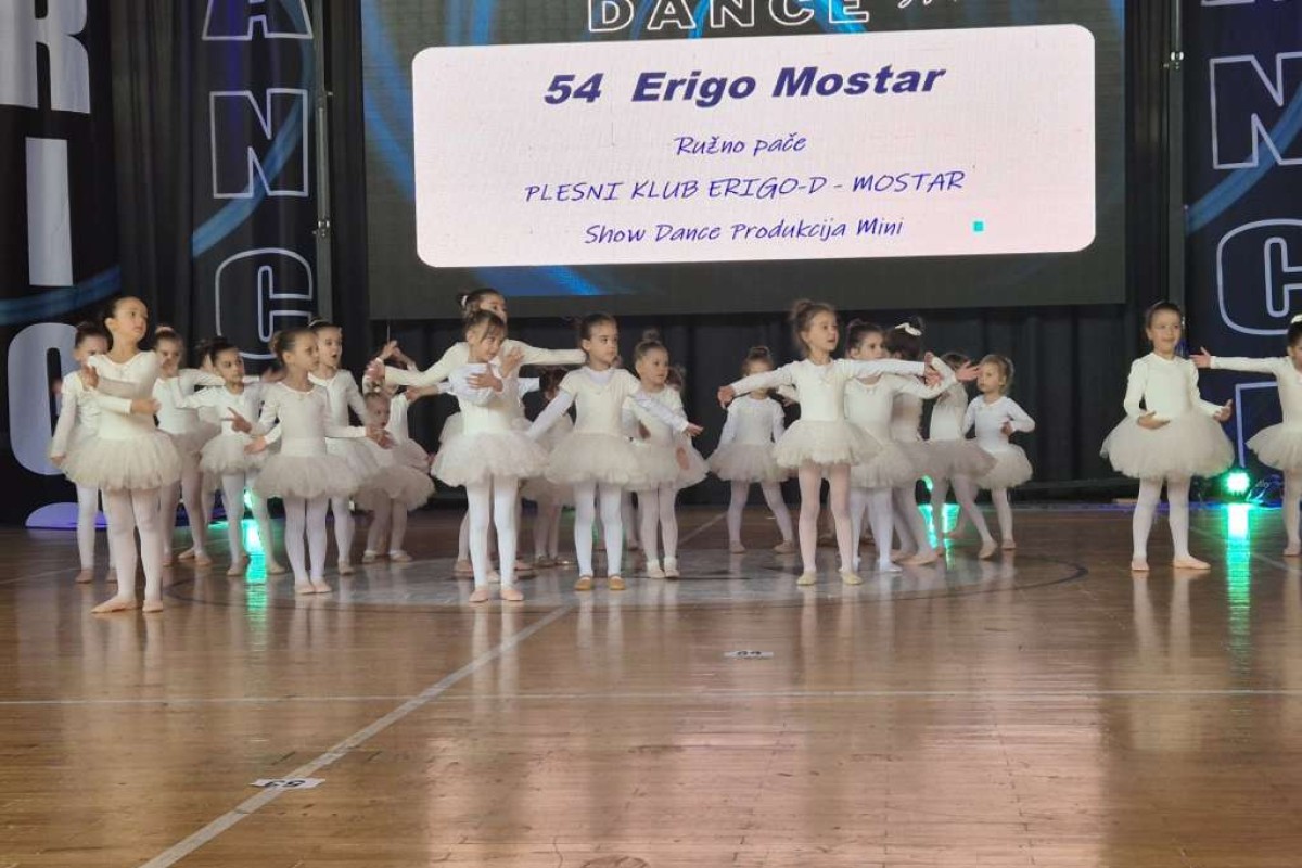 Hiljade mladih plesača na Međunarodnom plesnom festivalu "Erigo Dance Star"