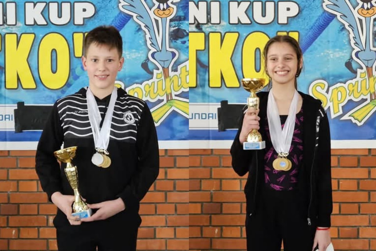 Plivačima Orke 16 medalja i dva pehara na "Sprintku 2025"