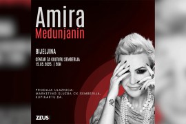 Diva sevdaha Amira Medunjanin 15. maja gostuje u Bijeljini