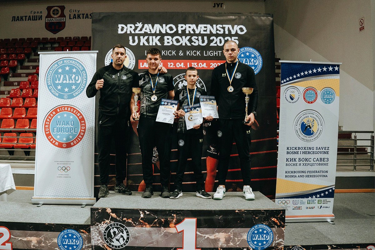 Brborović, Mudrinić i Đurđević prvaci BiH