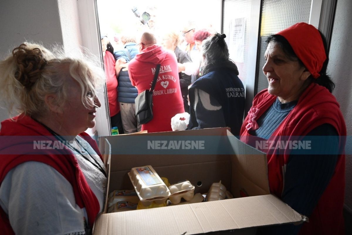 Javnoj kuhinji "Mozaika prijateljstva" iz Banjaluke donirano 10.000 jaja (VIDEO)