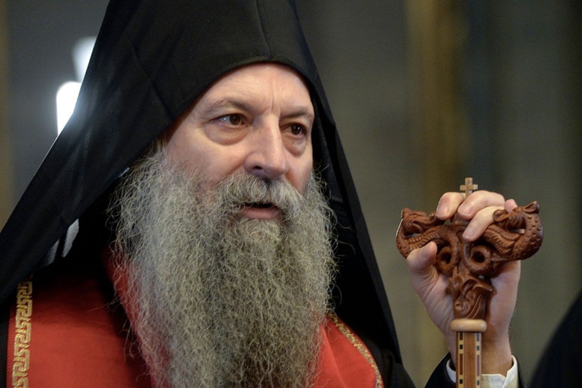 Patrijarh Porfirije služio Svetu liturgiju u manastiru Visoki Dečani