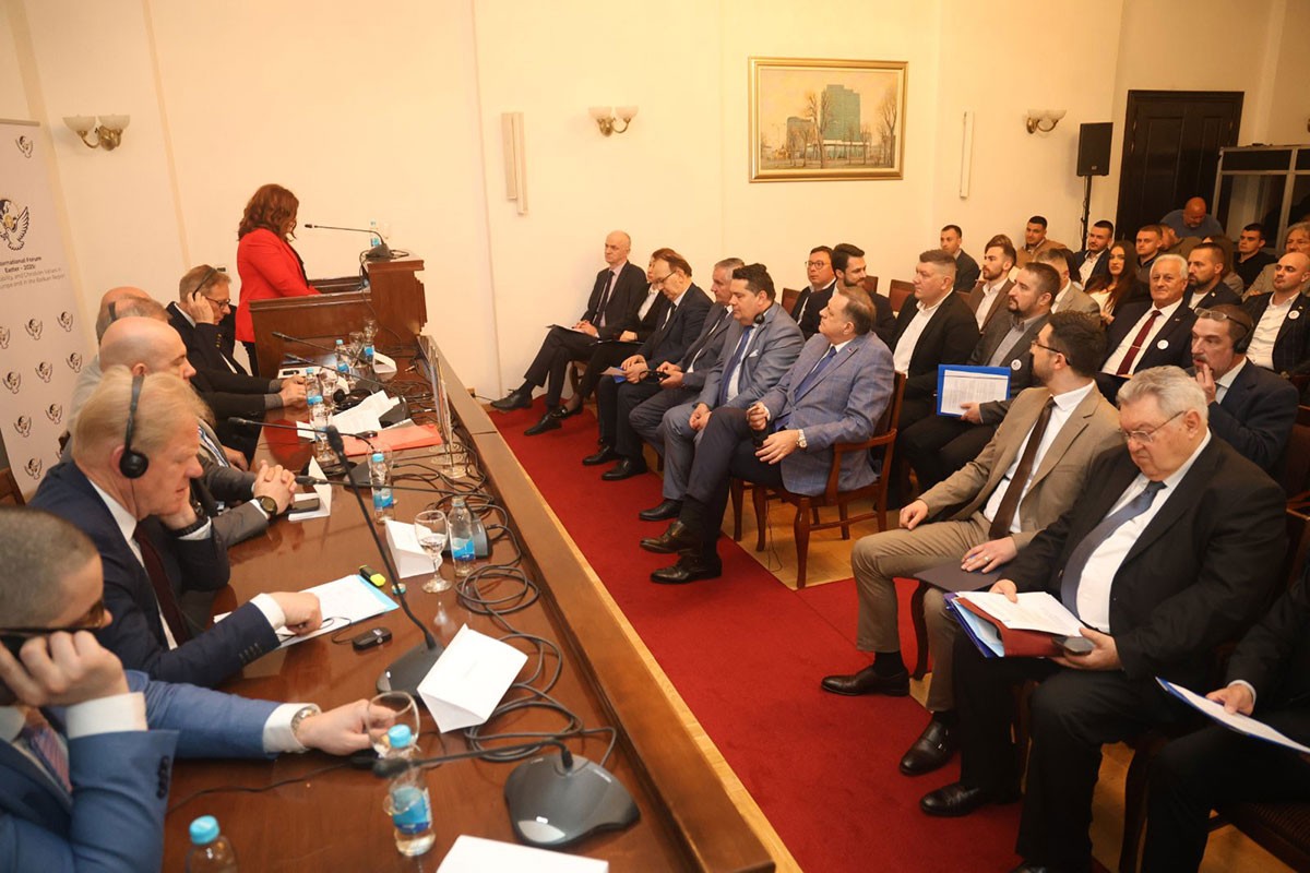 Forum o miru i stabilnosti počeo u Banjaluci, prisustvuje Dodik